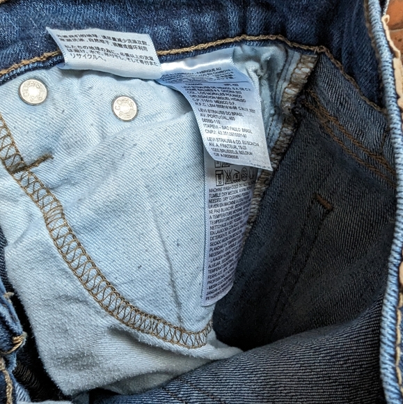 Levi's Classic Blue Denim 511s W 32 L 34 - Picture 6 of 6